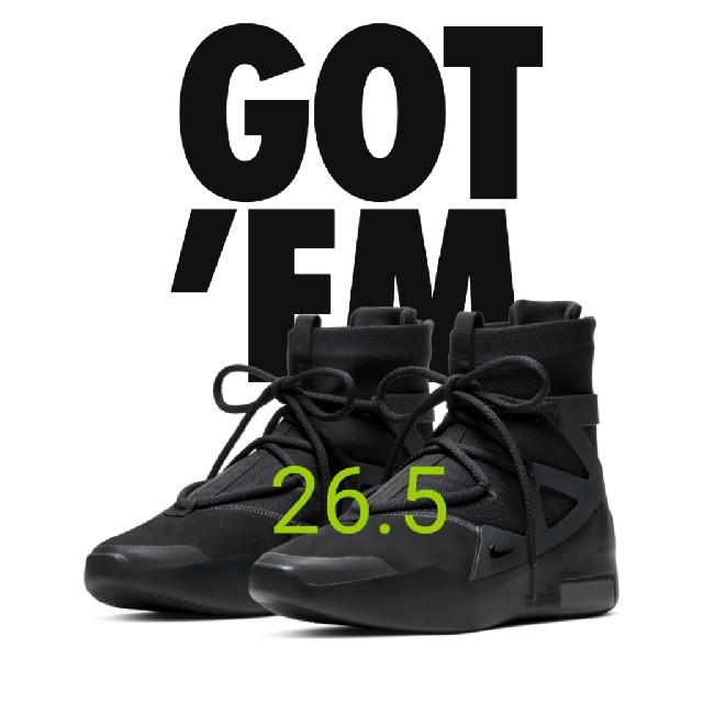 nike fear of god air fear of god 26.5cm