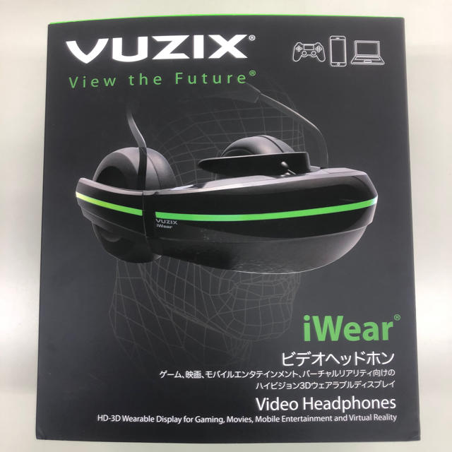 【タユウさま専用】vuzix iWear ビデオヘッドホン美品