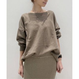 アパルトモンドゥーズィエムクラス(L'Appartement DEUXIEME CLASSE)のレミレリーフ  T/CウラケSweat プルオーバー☆ア(トレーナー/スウェット)