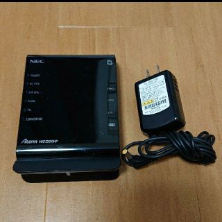 エヌイーシー(NEC)のNEC AtermWG1200HP 無線LANルーター(PC周辺機器)