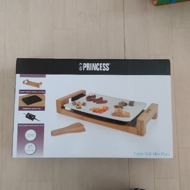 PRINCESS プリンセス テーブルグリル ミニピュア ホットプレート