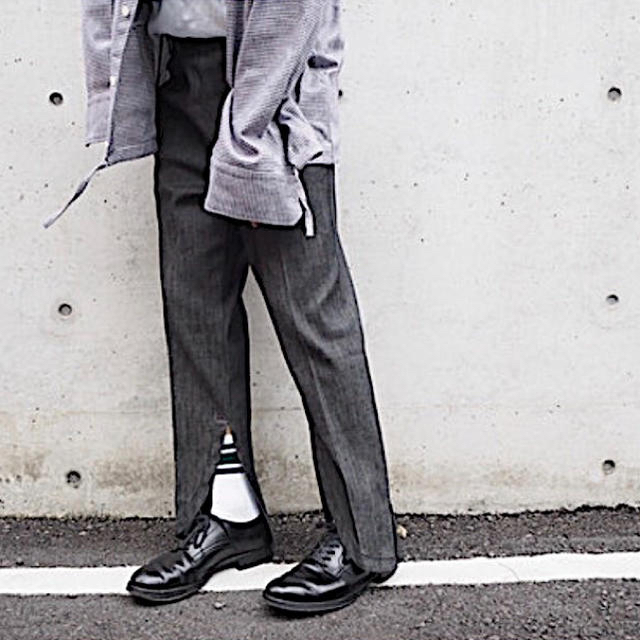 COMME des GARCONS(コムデギャルソン)の大幅お値下げ syu. homme/femm front slit pants メンズのパンツ(その他)の商品写真