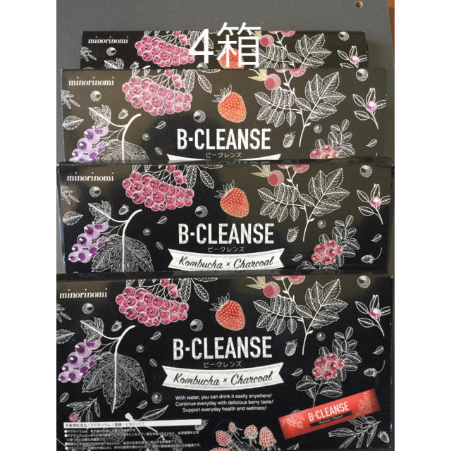 B-CLEANSE (ﾋﾞｰｸﾚﾝｽﾞ) 4箱