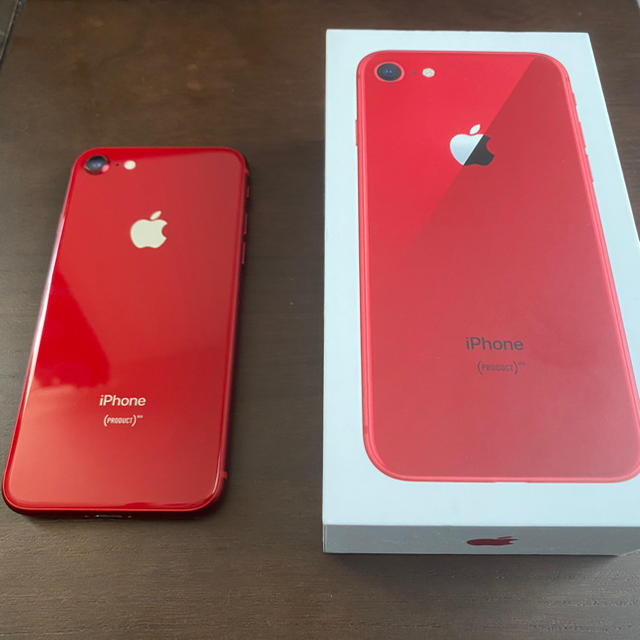 iPhone 8 Product Red 国内simフリー版 スマートフォン本体