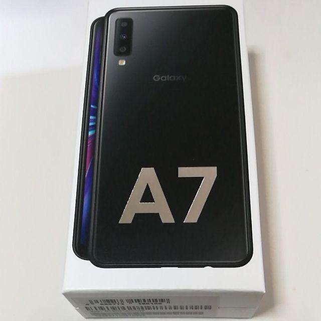 Galaxy A7 モバイル対応 simフリースマートフォン　ブラック