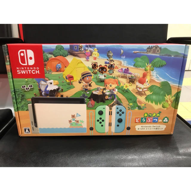 任天堂 Switch 本体 どうぶつの森 同梱版