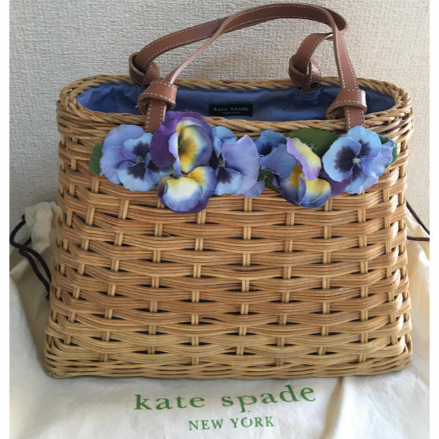 【29日限定価格】ケイトスペード 美品 カゴバック 籠  kate spade