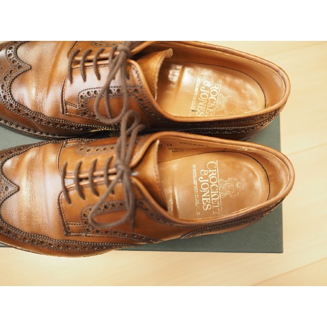 Crockett&Jones(クロケットアンドジョーンズ)の【レアカラー】Crockett&jones 6E SWANSEA クロケット メンズの靴/シューズ(ドレス/ビジネス)の商品写真