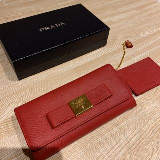 プラダ(PRADA)の美品　PRADA プラダ ★長財布(財布)