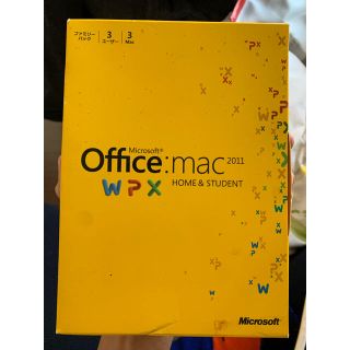 マック(MAC)のOffice Mac 2011 (PC周辺機器)