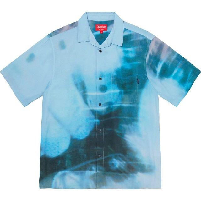 【 Blue M 】Supreme MBV Rayon S/S Shirt