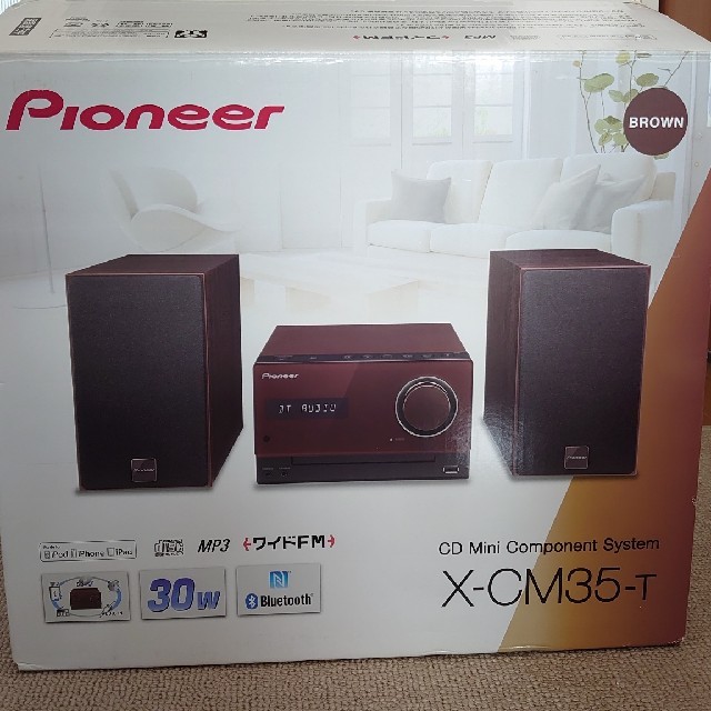 Pioneer(パイオニア)のPIONEER　CDミニコンポシステム スマホ/家電/カメラのオーディオ機器(その他)の商品写真