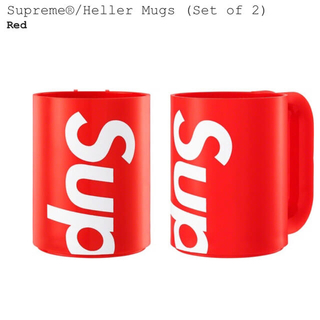 シュプリーム(Supreme)のデレラ様 専用新品　supreme Heller Mugs(グラス/カップ)