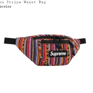 シュプリーム(Supreme)のsupreme  Woven Stripe Waist Bag(ウエストポーチ)
