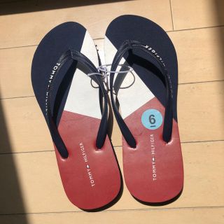 トミーヒルフィガー(TOMMY HILFIGER)の新品　トミーTommy ロゴサンダル(サンダル)