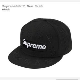 シュプリーム(Supreme)のSupreme MLB NEW ERA BLACK(キャップ)