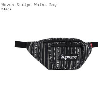 シュプリーム(Supreme)のWoven Stripe Waist Bag (ウエストポーチ)