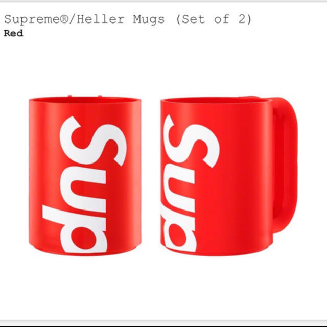 Supreme(シュプリーム)のSupreme®/Heller Mugs (Set of 2) インテリア/住まい/日用品のキッチン/食器(グラス/カップ)の商品写真