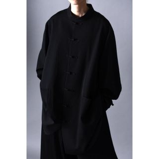 BISHOOL ビシュール　Wool Gabardine China Shirt