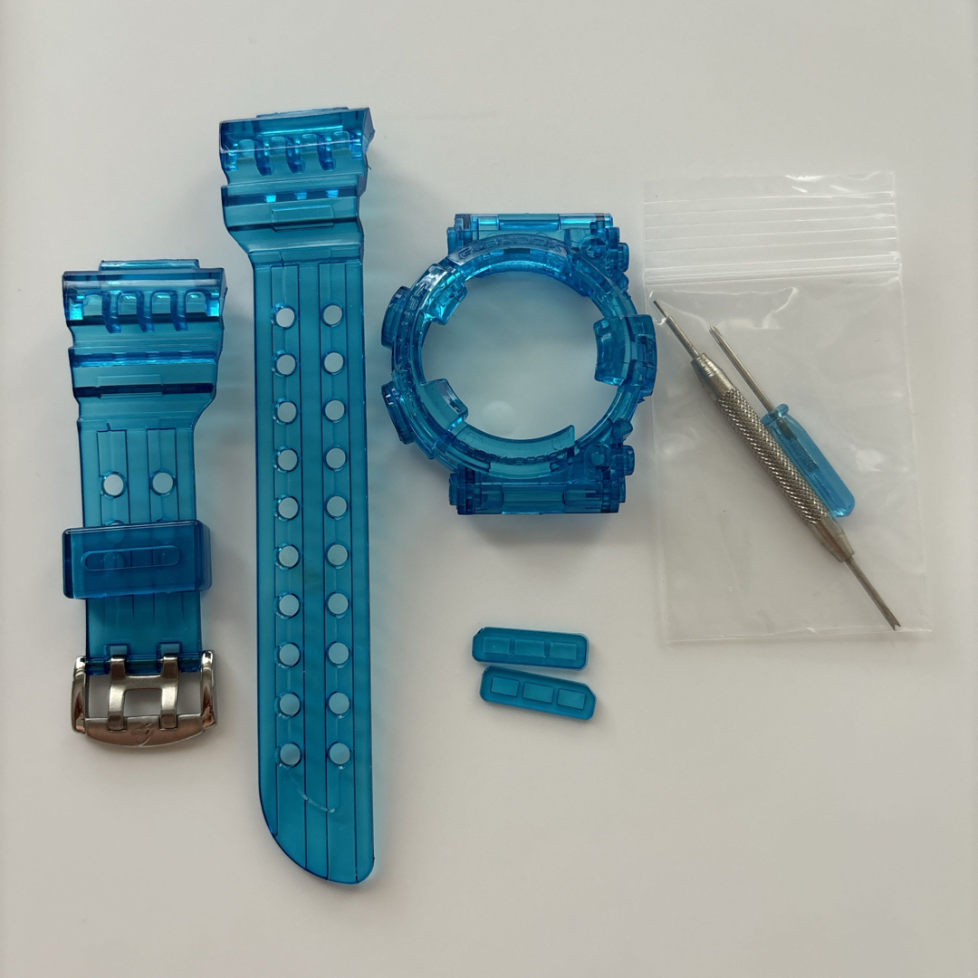 新品 G-SHOCK GWF1000 ベゼル フロッグマン クリア カスタムの 新品 G-SHOCK GWF1000 ベゼル フロッグマン クリア カスタムの
