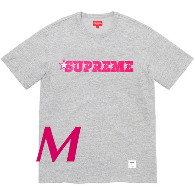 Supreme Star Logo S/S Tee Heather Grey