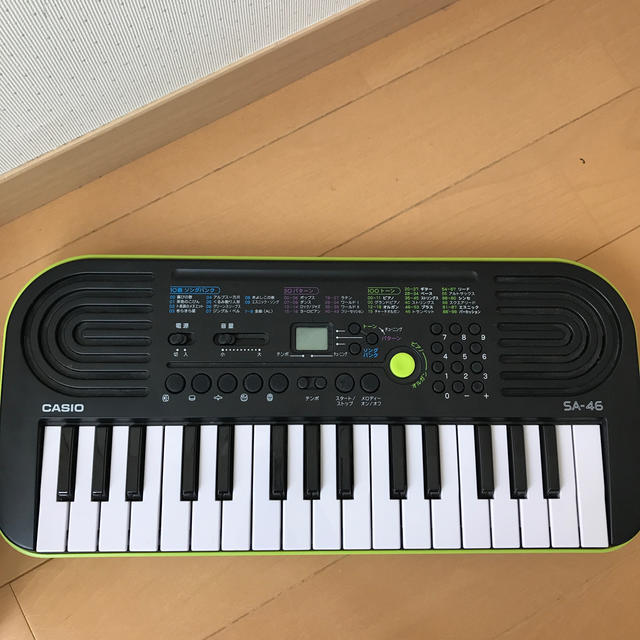CASIO(カシオ)のカシオ　ミニキーボードSA-46 楽器の鍵盤楽器(キーボード/シンセサイザー)の商品写真