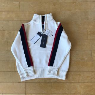 トミーヒルフィガー(TOMMY HILFIGER)のごんた様専用トミーフィルフィガー   キッズ　新品　100 トップス　ニット(ニット)