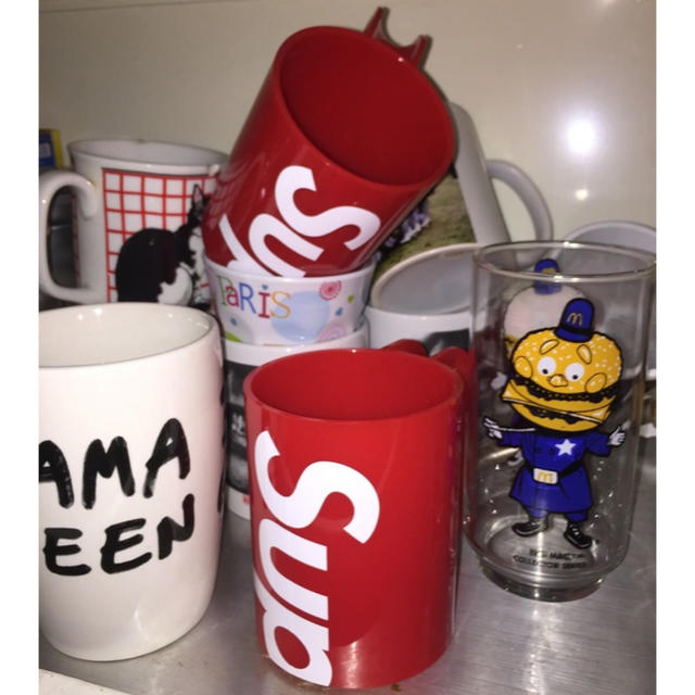 Supreme / Heller Mugs Redシュプリーム ヘラー マグ