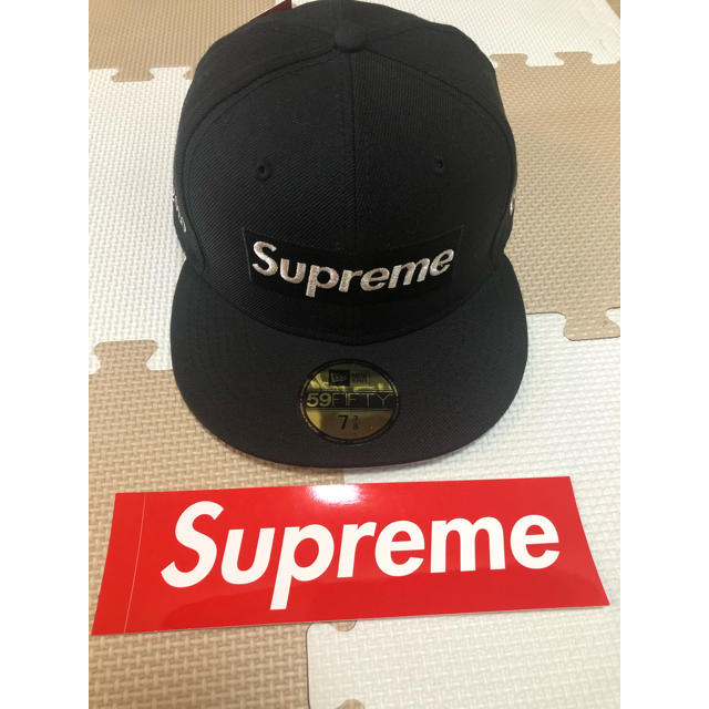 Supreme - supreme new era 2020ss 7 3/8 black