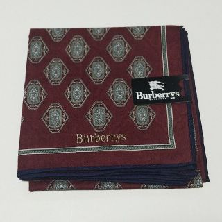 バーバリー(BURBERRY)のBURBERRY ハンカチ メンズ 父の日(ハンカチ/ポケットチーフ)