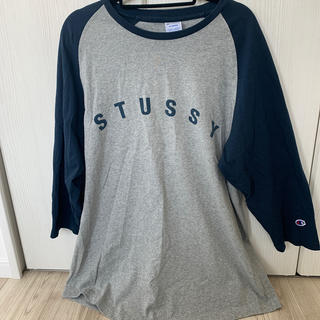 ステューシー(STUSSY)のstussy ✖️ champion(Tシャツ/カットソー(半袖/袖なし))