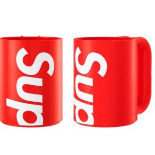 シュプリーム(Supreme)のシュプリーム Supreme Heller Mugs マグカップ　コップ　赤(グラス/カップ)