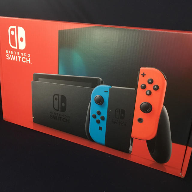 Nintendo Switch JOY-CON(L) ネオンブルー/(R) ネオの通販 by メル's shop｜ラクマ