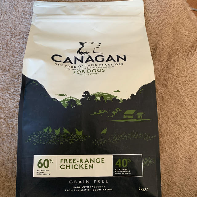 カナガン＊ドッグフフード 2kg GRAIN FREE