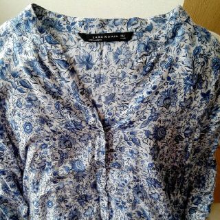 ザラ(ZARA)のZARA　ブラウス　チュニック(シャツ/ブラウス(長袖/七分))