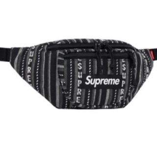 シュプリーム(Supreme)の20ss supreme Woven Stripe Waist Bag (ウエストポーチ)