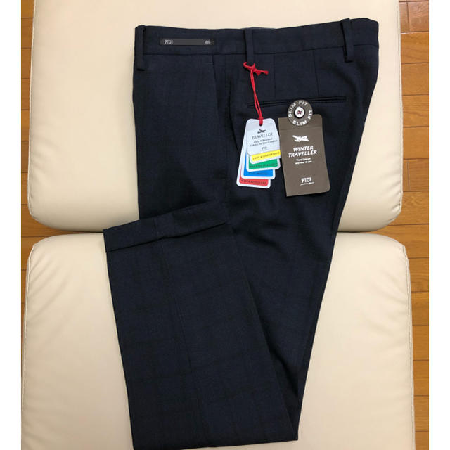 安心してお買い求めい 46 PT01 TRAVELLER SLIM FIT スラックス