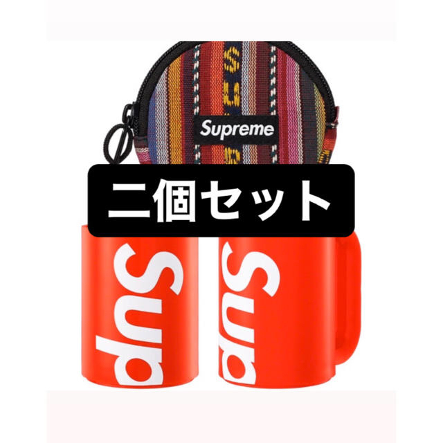 Supreme(シュプリーム)のHeller Mugs woven stripe coin pouch セット メンズのファッション小物(その他)の商品写真