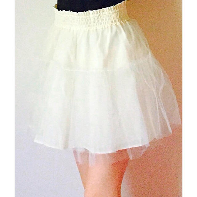 JILLSTUART(ジルスチュアート)のジル　チュールスカート レディースのスカート(ミニスカート)の商品写真
