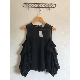 エイチアンドエム(H&M)のH&M トップス (新品未使用)(シャツ/ブラウス(半袖/袖なし))