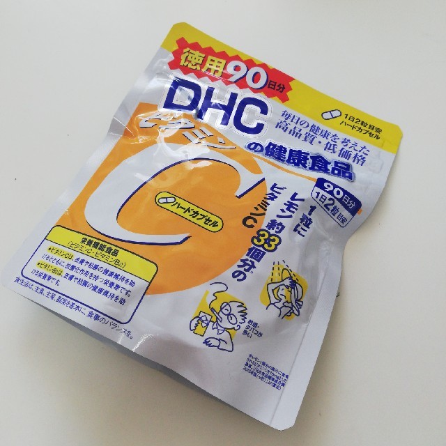 DHC(ディーエイチシー)のビタミンC90日分 食品/飲料/酒の健康食品(ビタミン)の商品写真