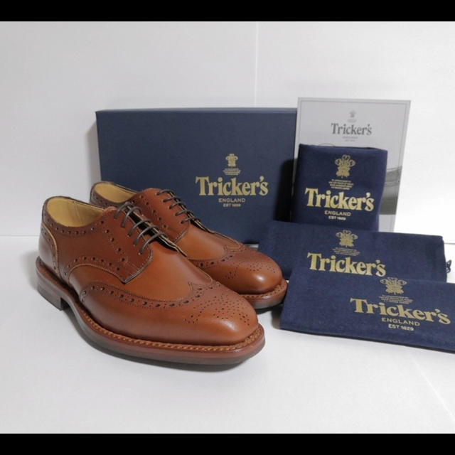 Trickers(トリッカーズ)の半額‼️Tricker's UK7 ブローグシューズ メンズの靴/シューズ(ドレス/ビジネス)の商品写真