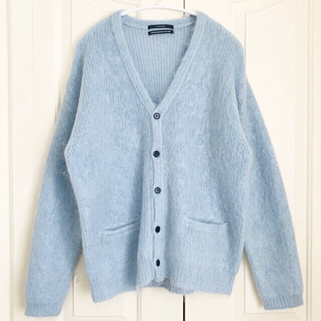 新品タグ付 UNUSED MOHAIRKNIT CARDIGAN