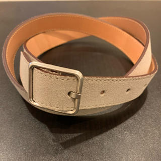Anderson's for NEAT suede belt BEIGE(ベルト)