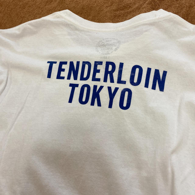 TENDERLOIN(テンダーロイン)のテンダーロイン　TENDERLOIN TEE L/S NO1 ロンT L 白 メンズのトップス(Tシャツ/カットソー(七分/長袖))の商品写真