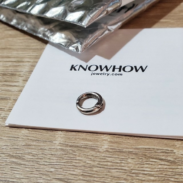 KNOWHOW HOOP10 Silver イヤーカフ