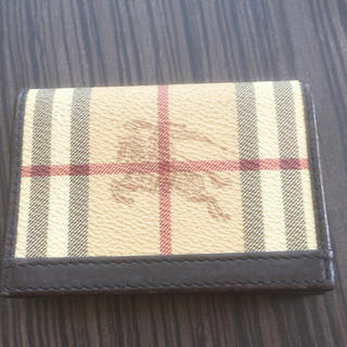 バーバリー(BURBERRY)の【値下げ】バーバリー：名刺入れ(その他)