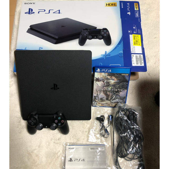 PS4 グレイシャーホワイト 薄型 CUH-2100A 500GB 美品