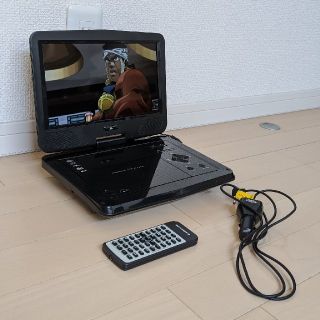 【再値下げ】グリーンハウス　ポータブルDVDプレーヤー　10DCB2PDV(DVDプレーヤー)