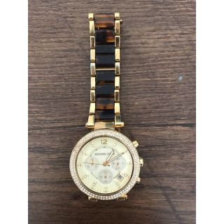 マイケルコース(Michael Kors)のマイケルコース☆べっこう柄腕時計(腕時計)